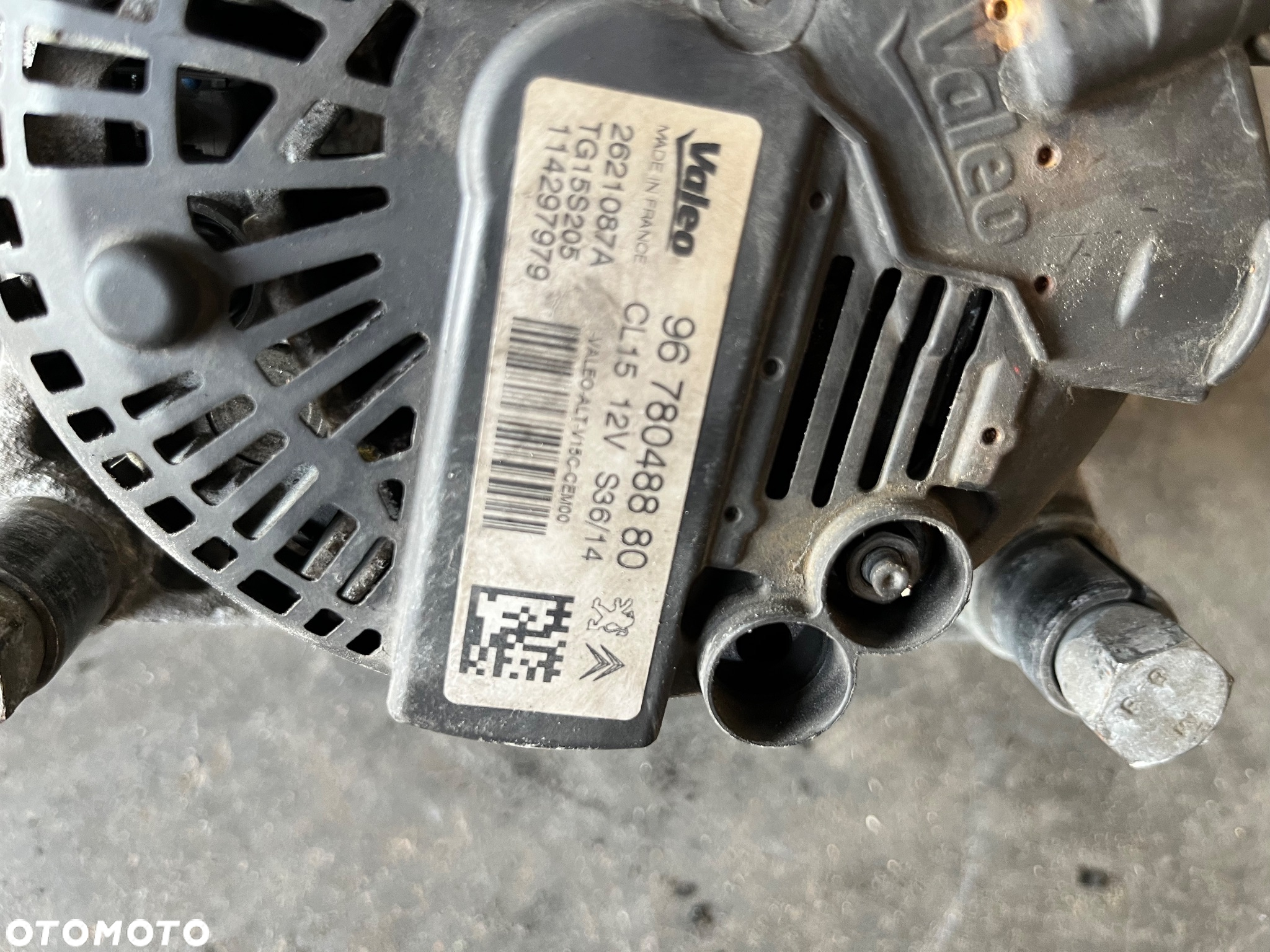 Alternator Peugeot 309 T9 1.6 HDI - 4