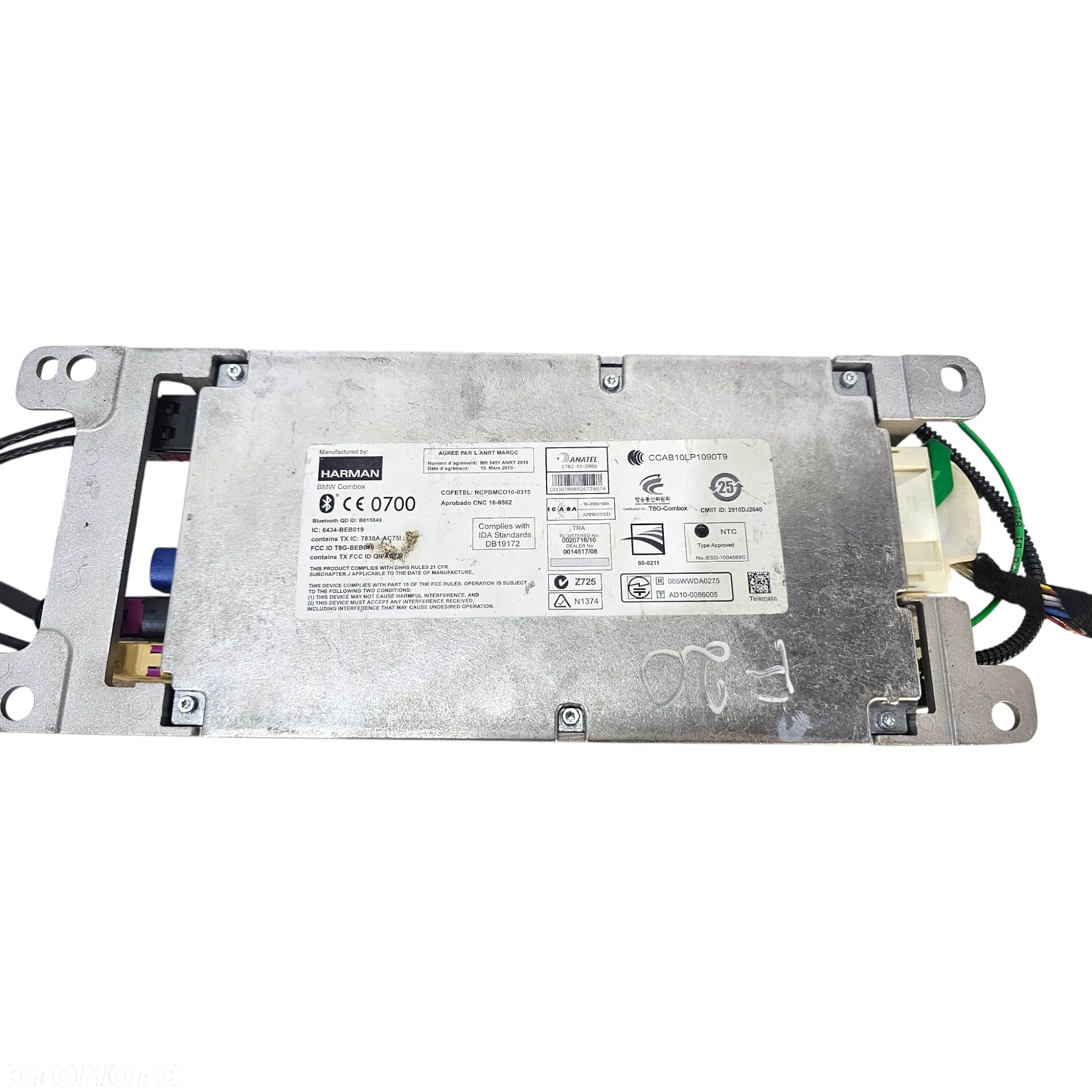 Bmw F07 F01 F10 F20 F30 Moduł Sterownik Bluetooth Harman Combox 9257151 - 6