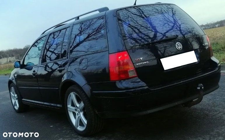 VW VOLKSWAGEN BORA KOMBI GOLF 4 IV 98-2007 HAK HOLOWNICZY + WIĄZKA + GNIAZDO 7PIN + ADAPTER 7/13P - 2