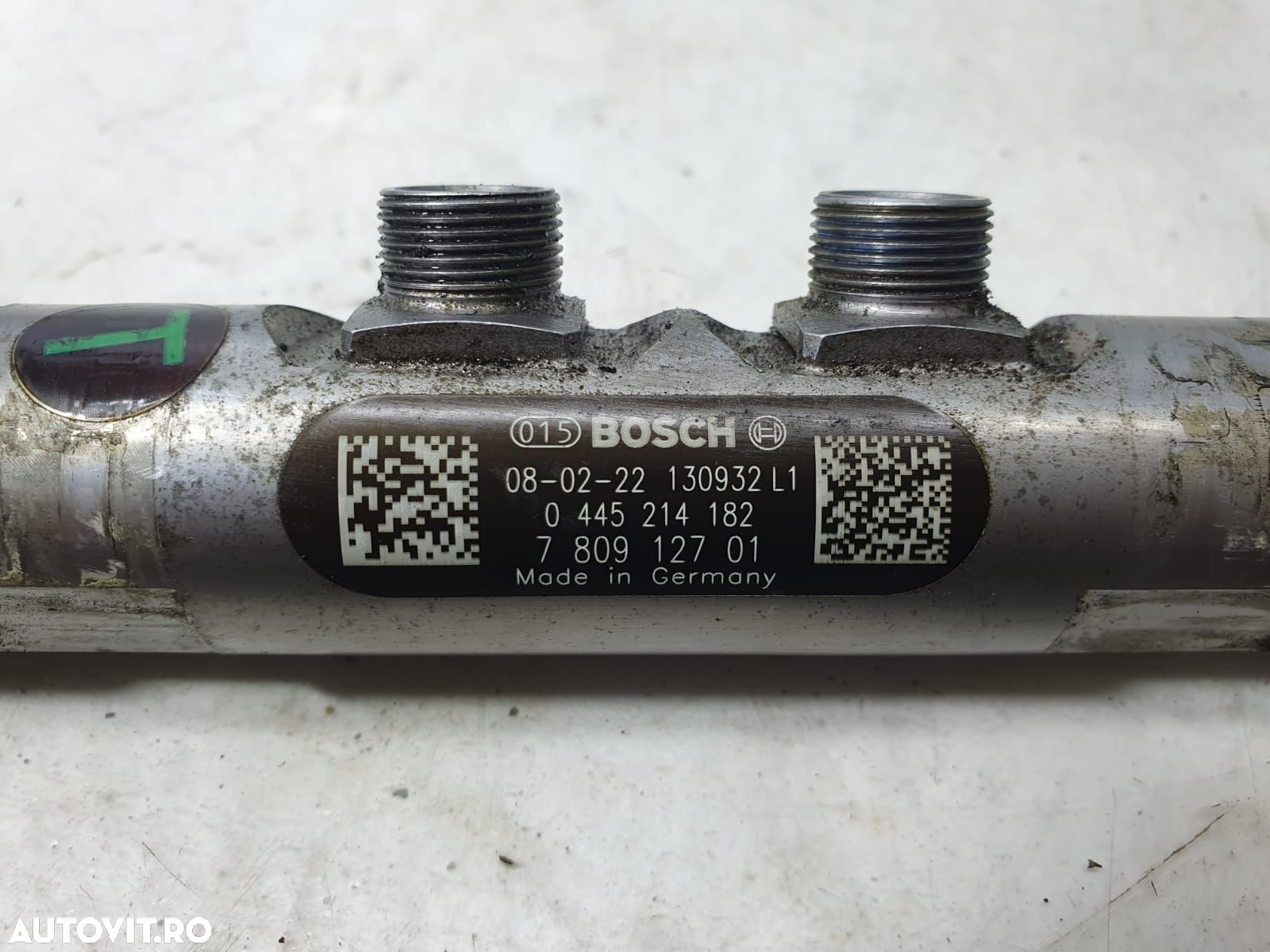 Rampa injectoare 2.0 d N47D20C  0445214182 780912701 BMW Seria 5 F07/ - 2