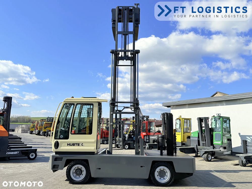 Hubtex WÓZEK BOCZNY | HUBTEX S50D | DIESEL | TRIPLEX 6300MM | PLATFORMA 1600MM | POZYCJONER WIDEŁ | WOLNY SKOK | REGULOWANA WIDŁA | STAN IDEALNY | Szeroka oferta wózków czterokierunkowych i bocznych, dopasowanych do różnorodnych potrzeb i zastosowań - 40