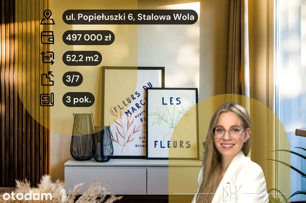 Gotowe 3 pokoje, WINDA. Brak sąsiadów
