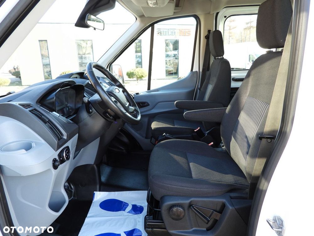 Ford TRANSIT WYWROTKA PODWÓJNA KABINA DOKA 6 MIEJSC TEMPOMAT LEDY BLIŹNIACZE KOŁA KLIMATYZACJA  170KM - 24