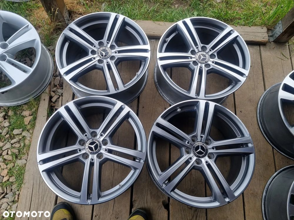 MERCEDES A253 GLC,GLE,GLK,C,AUDI A4 B8 alufelgi 8JX18 ET38 5X112 bdb stan - 1