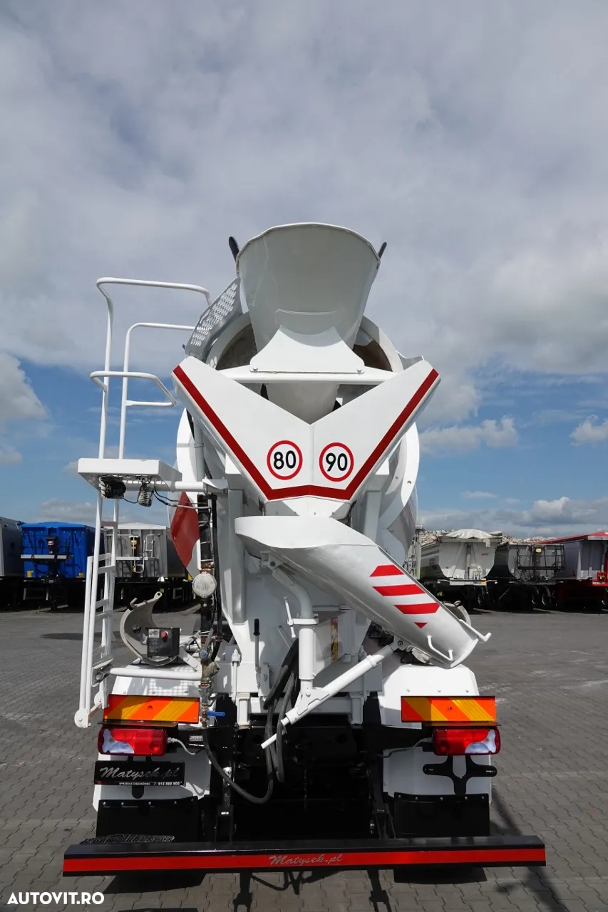 MAN TGS 32.360 / 8X4 / BETONATOR / LIEBHERR CONVERTER / 9 mc / JANTE ALIE / EURO 6 - 10