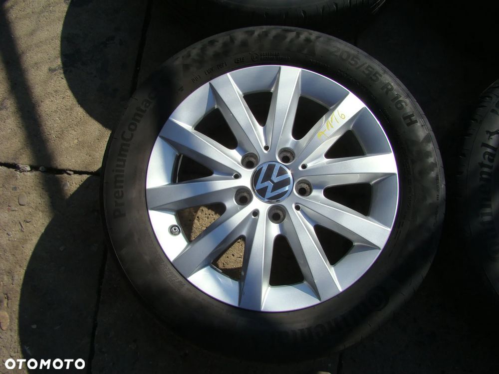 a116 5x112 VW Golf V VI VII VIII Jetta Touran Caddy 6,5jx16 Lato 205/55 - 2