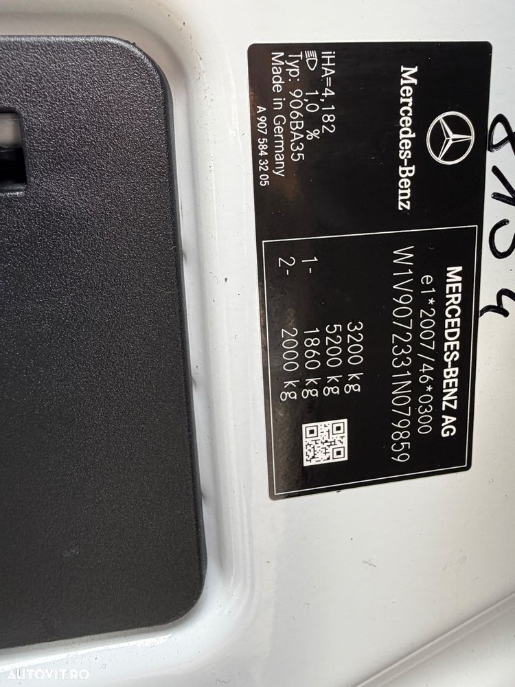 Mercedes-Benz Sprinter 906.235 Sasiu cabina dubla - 13