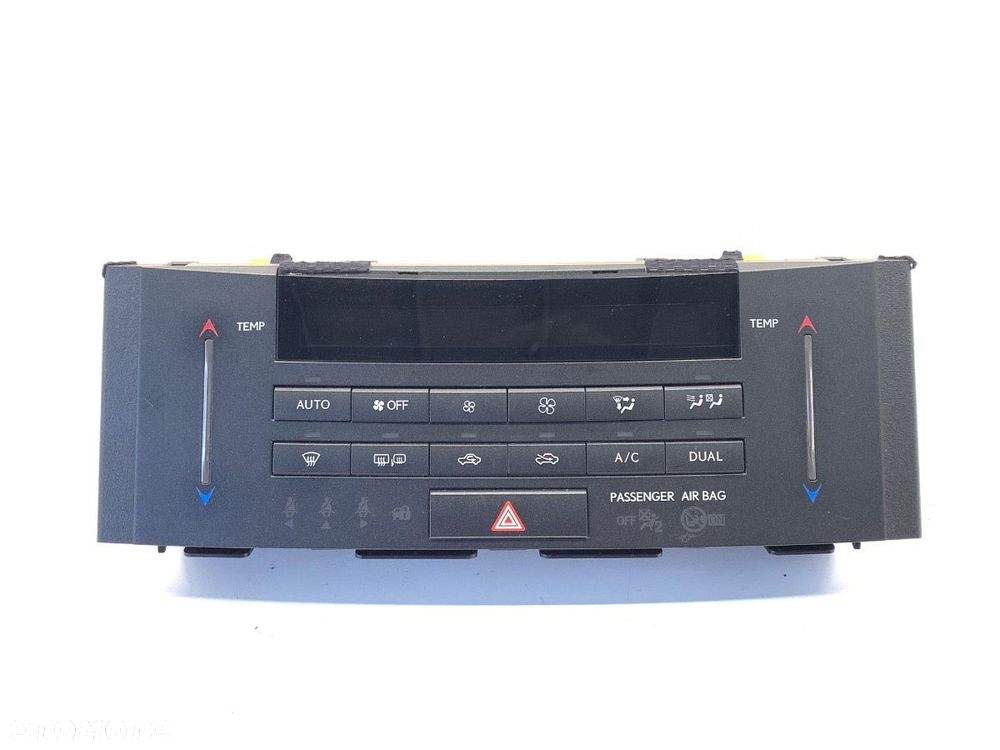 PANEL STEROWANIA NAWIEWU  LEXUS IS III (_E3_) 2013 - 2022 200t (ASE30) 180 kW [245 KM] benzyna 2015 - 1