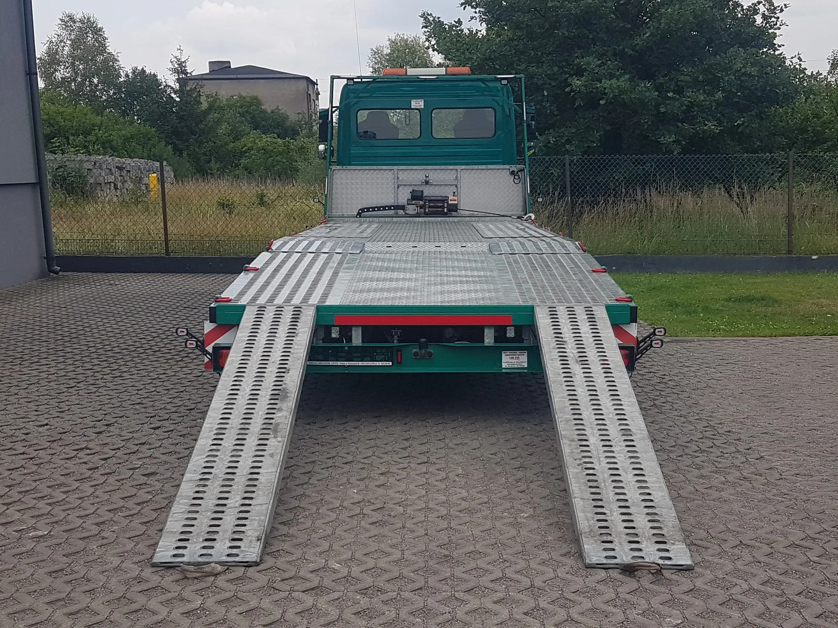 Mercedes-Benz ATEGO 1218 LAWETA POMOC DROGOWA AUTOLAWETA 4x2 ZAPADNIE 11 990 KG KLIMA NAJAZD - 6