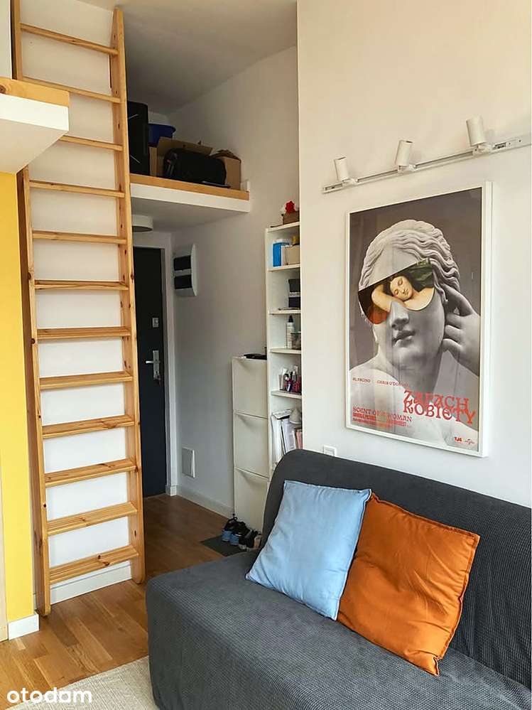 Mikrokawalerka 25 m² z antresolą Praga Południe Rondo Waszyngtona