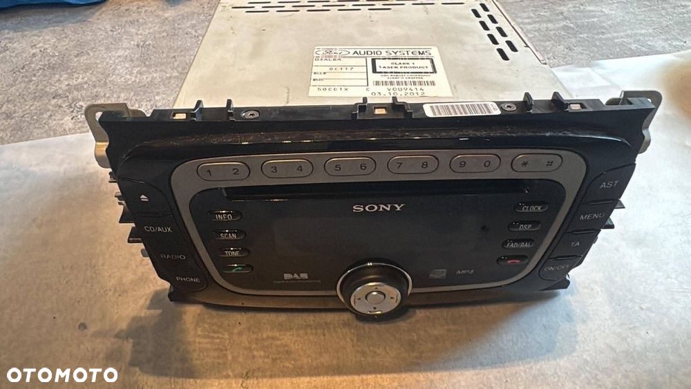 radio sony ford mondeo mk4 lift s-max mk1 lift - 1