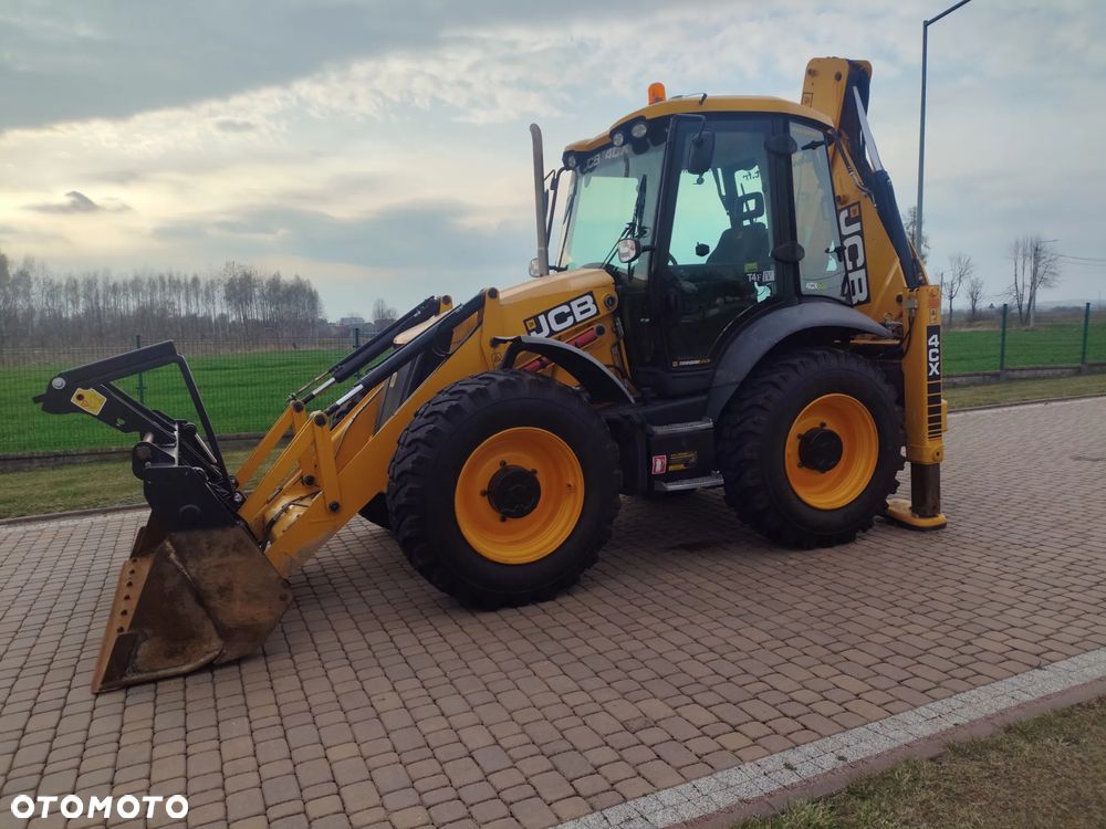 JCB JCB 4CX / RÓWNE KOŁA / TORQUELOCK / POWERSHIFT / SPROWADZONA / - 1