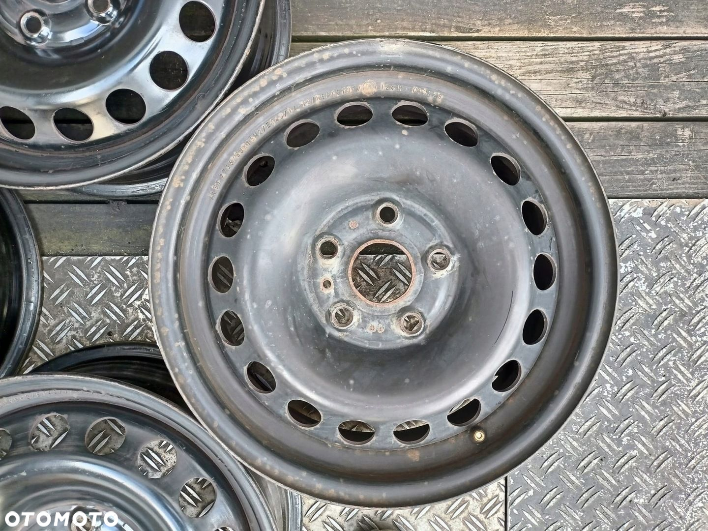 Felgi stalowe 15cali VW Passat Golf Caddy Jetta Transporter - 5