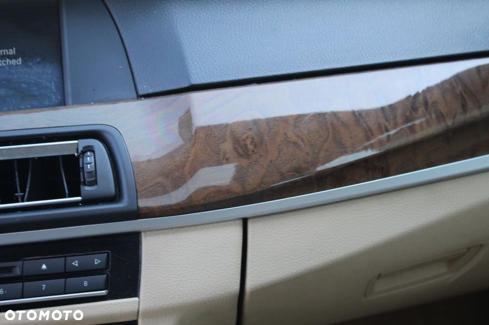 DESKA ROZDZIELCZA KOKPIT BMW F10 F11 VENETO BEIGE BEŻOWA KREMOWA - 3