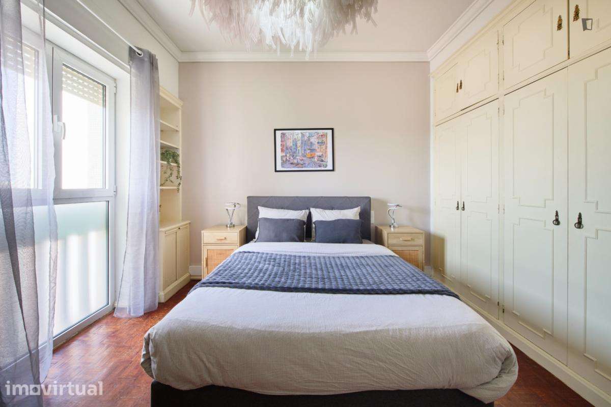 Quarto - localizado em Roma-Areeiro Lisbon - Grande imagem: 2/60