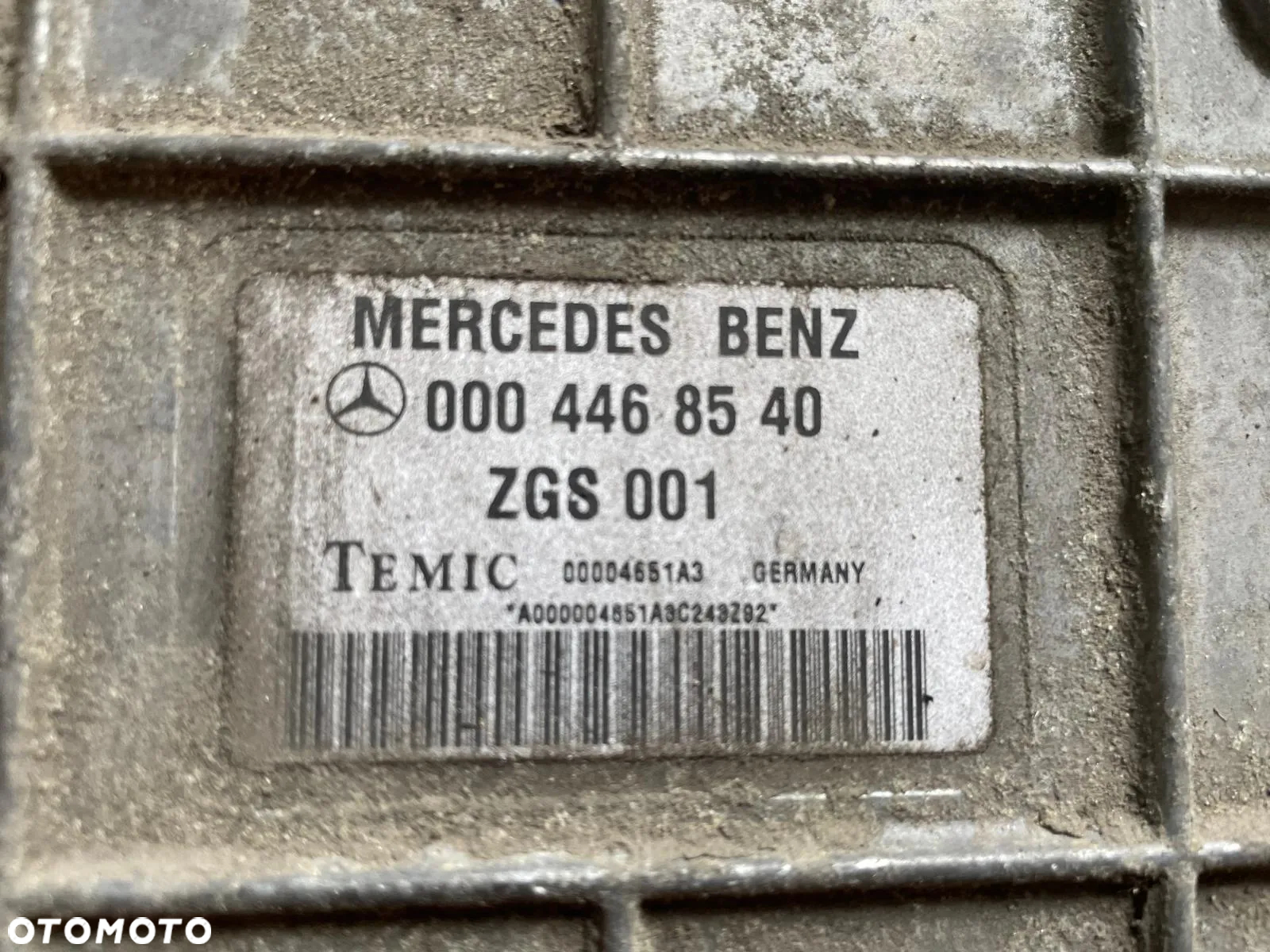 STEROWNIK SILNIKA OM904LA 0004468540 0404473440 MERCEDES - 2
