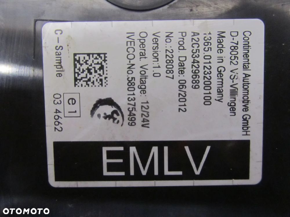 Komputer-Moduł ECU 5801375499 Iveco Daily 2011-2014r - 2