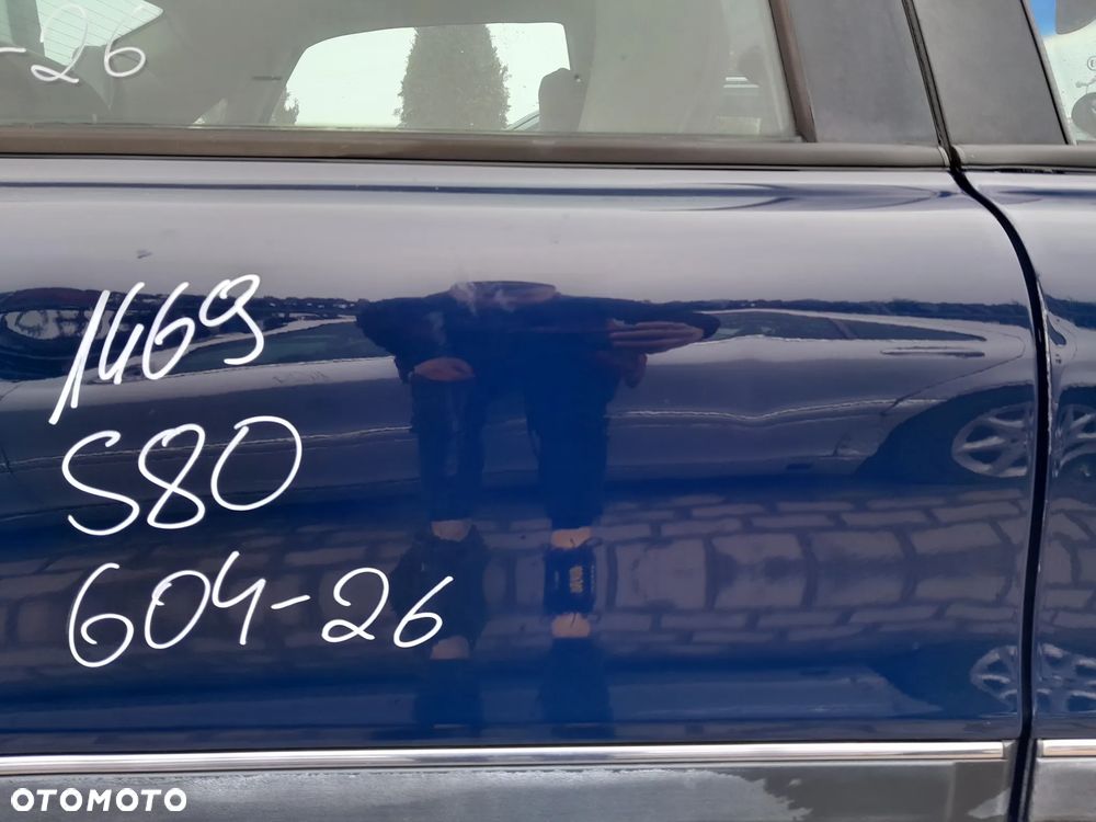 VOLVO S80 DRZWI PRAWE TYLNE PRAWY TYŁ KOLOR: 604-26 - 3