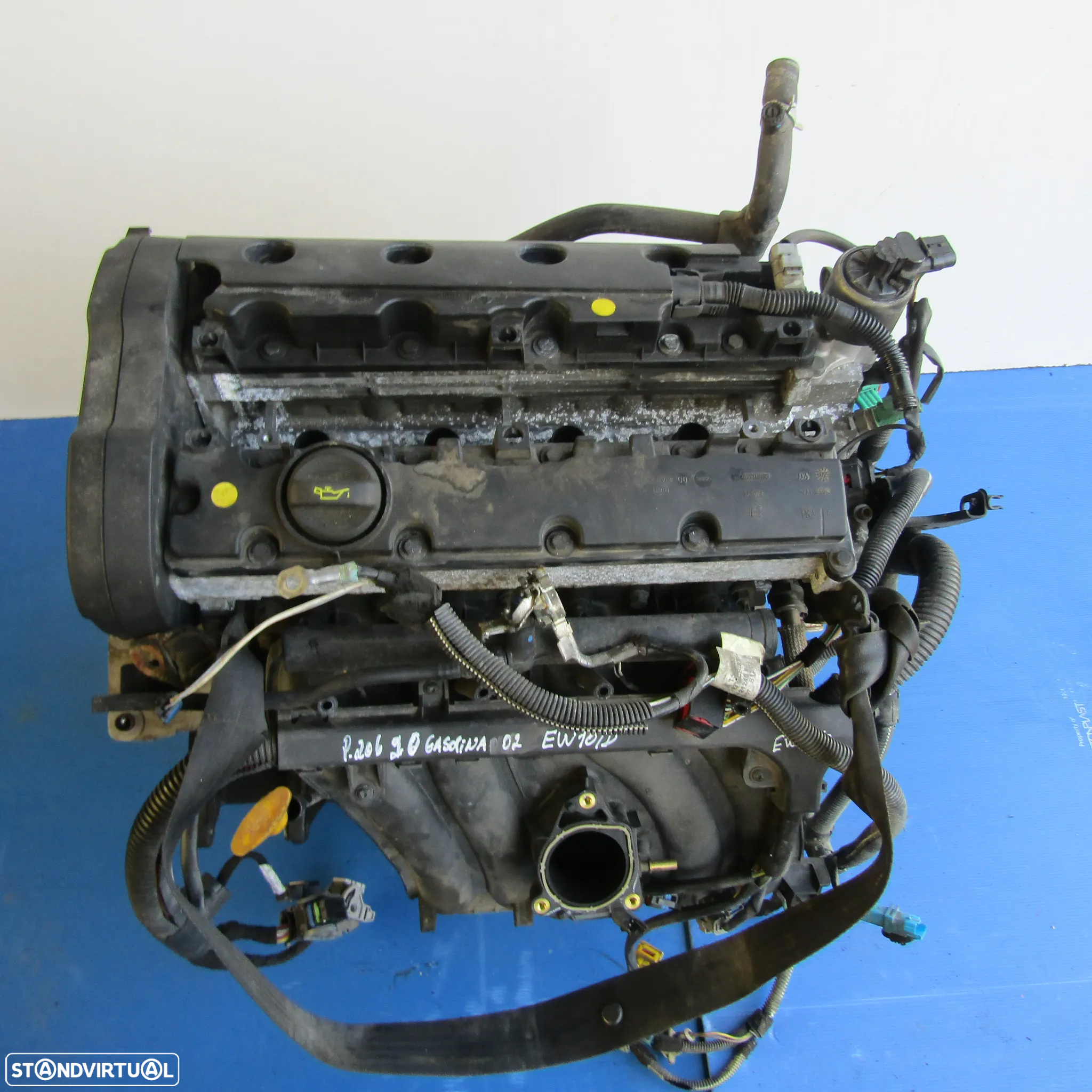 Motor Peugeot 206 2.0 Gasolina com Referência EW10/D - 3