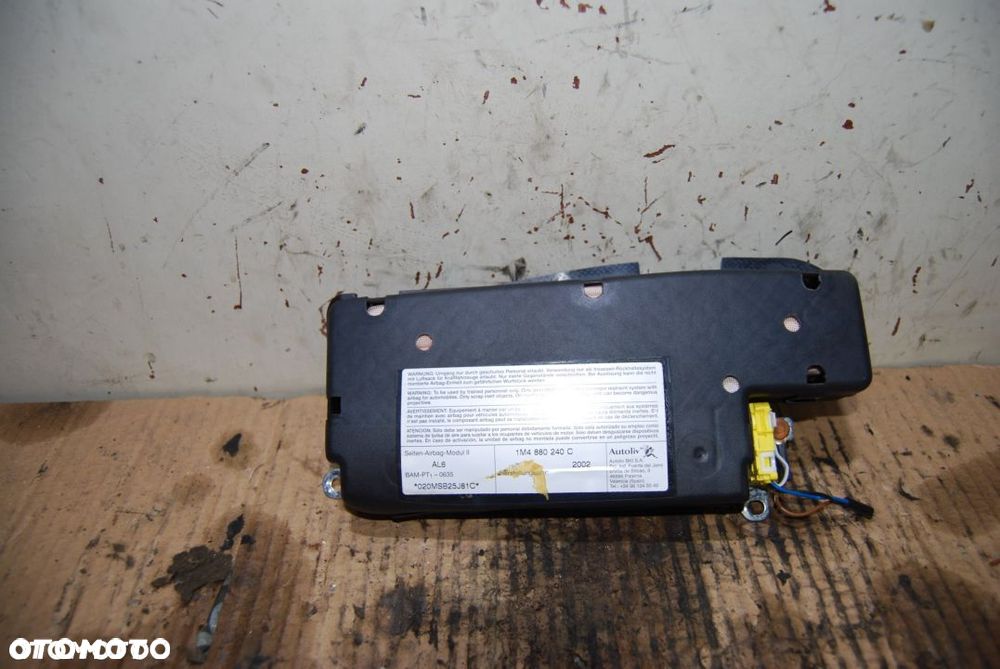 AIR BAG PODUSZKA FOTELA PRAWA 1M4880240C LEON I - 3