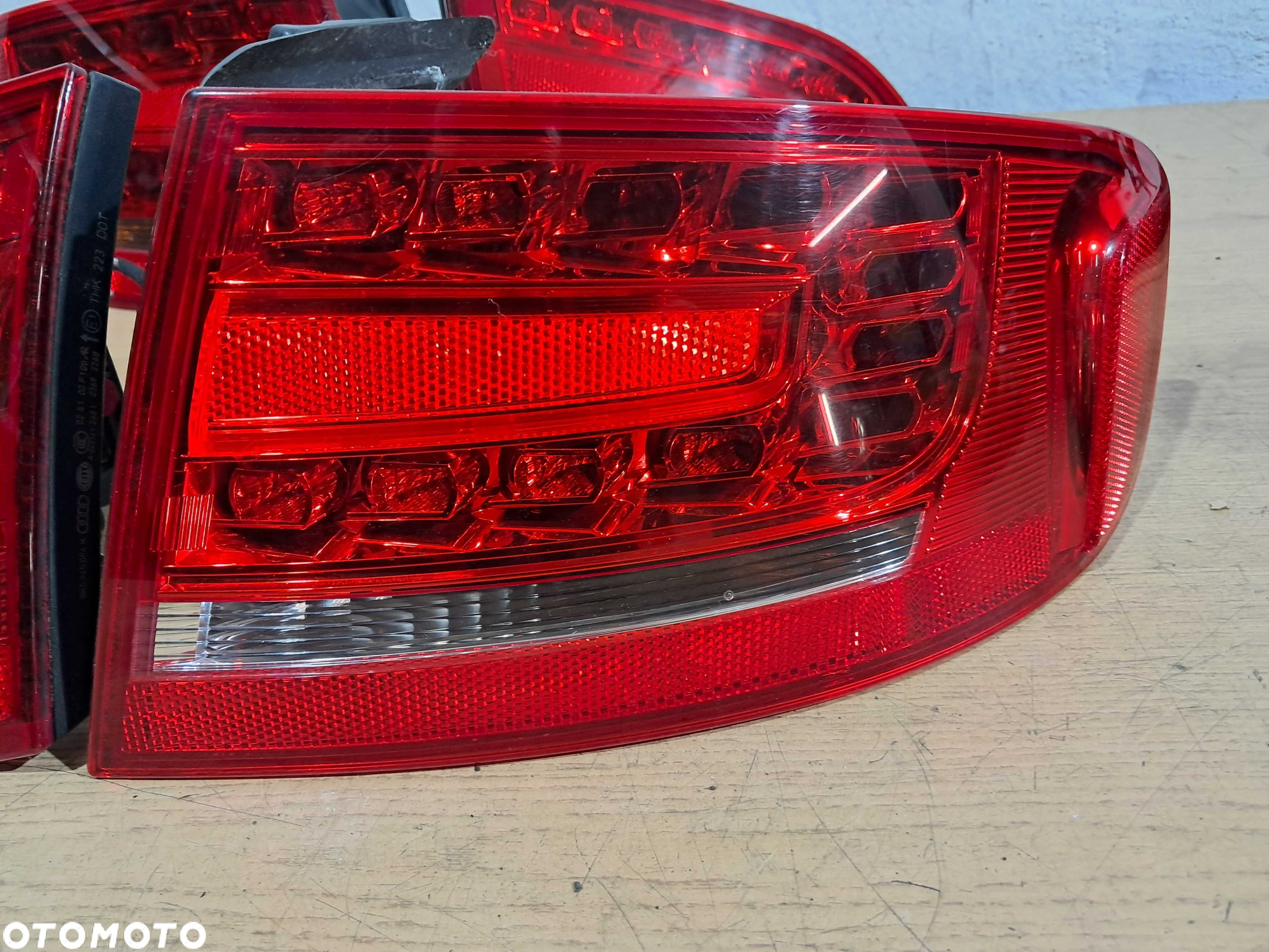 AUDI A4 B8 przed lift SEDAN LED lampy lampa tył tylne prawa lewa - 2