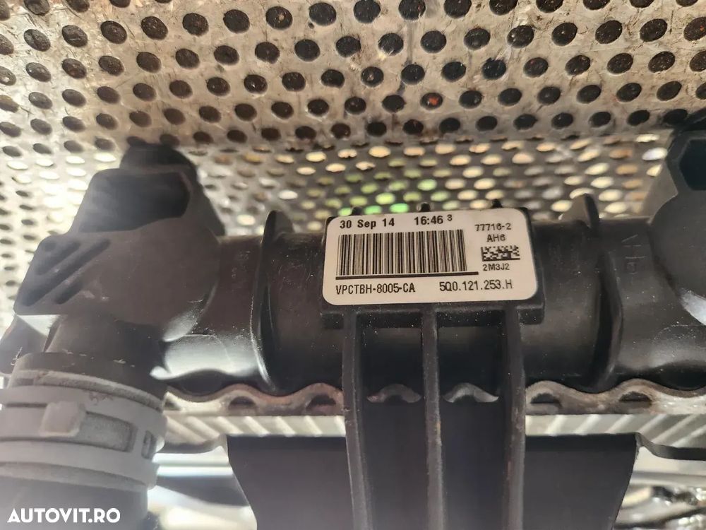Radiator Suplimentar Aditional Auxiliar Audi Vw Seat Skoda Benzina TSI TFSI Cod 5QH - Dezmembrari A - 6