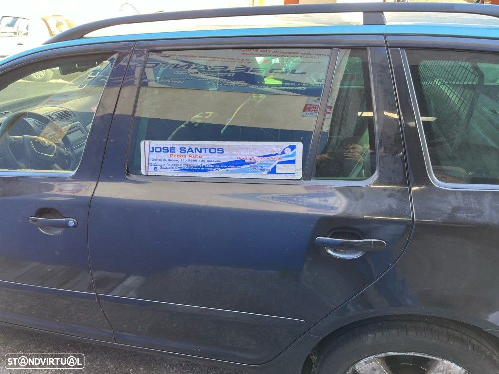 Porta Trás Esq Skoda Octavia Ii Combi (1Z5) - 1