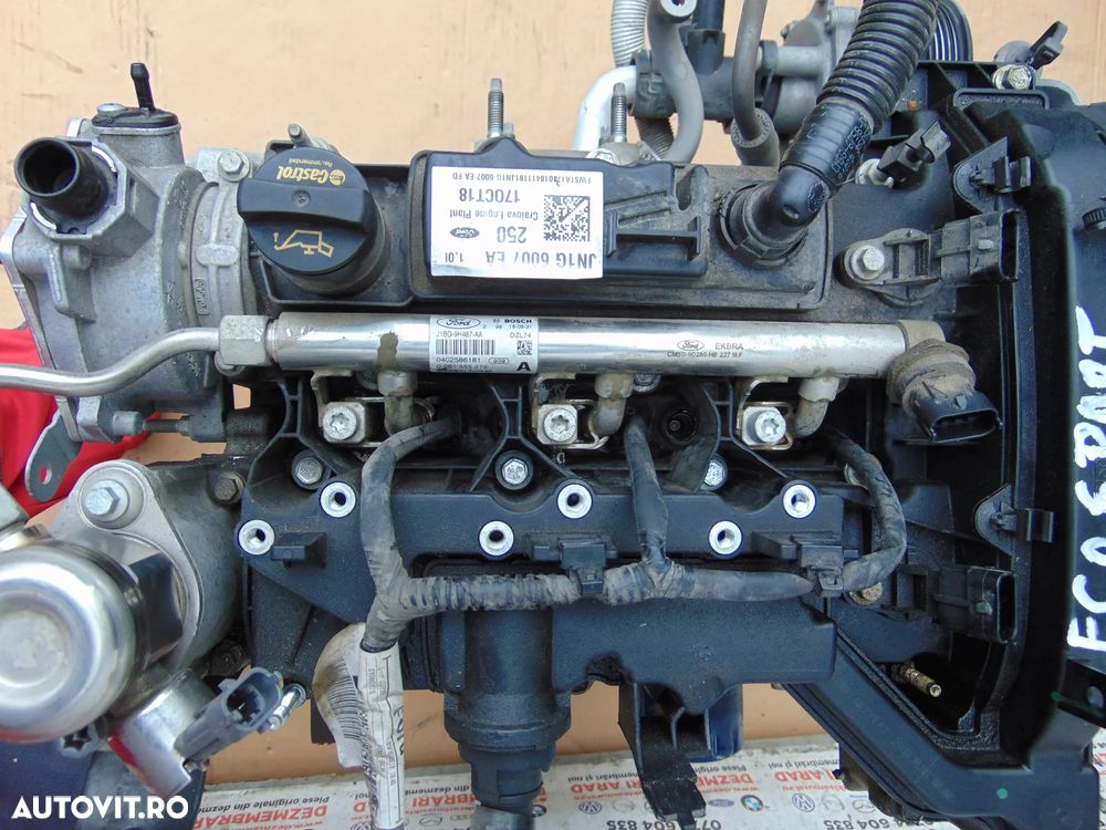 Rampa cu injectoare Ford 1.0 Ecosport Fiesta Focus C mac cod j1bg9h487aa - 1