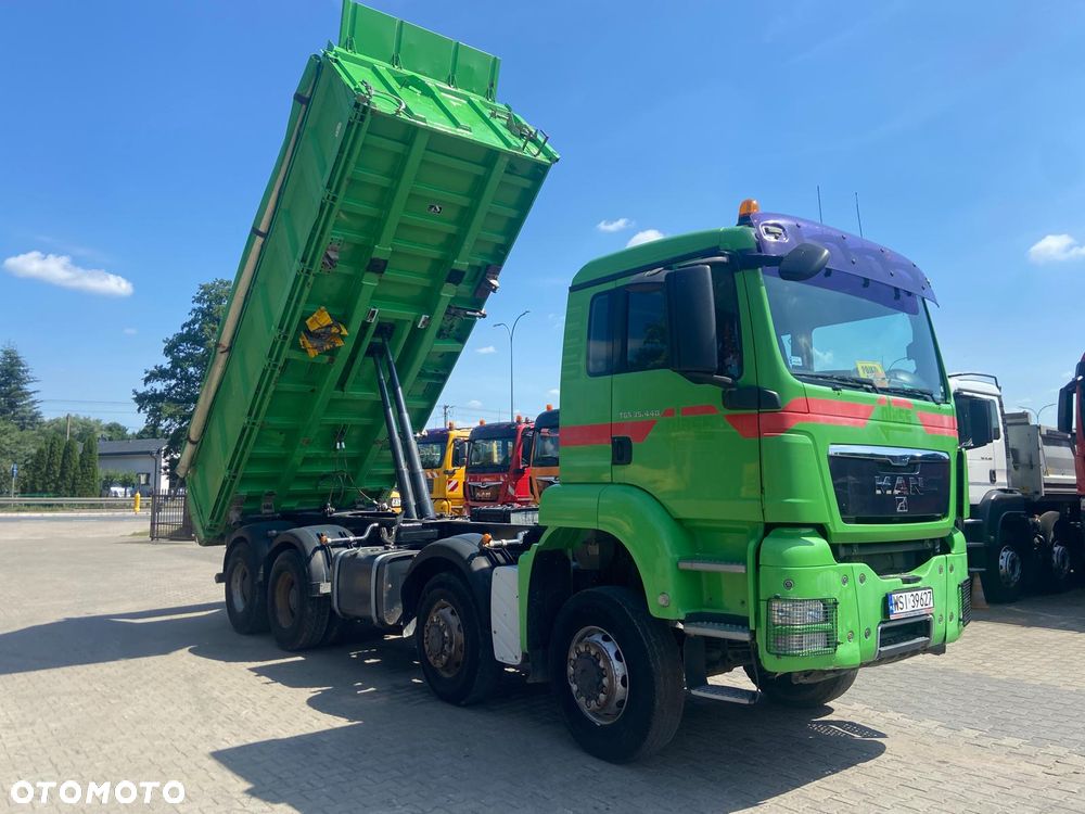 MAN TGS 35.440 8X6 WYWROTKA 3-str MEILLER BORDMATIK - 2