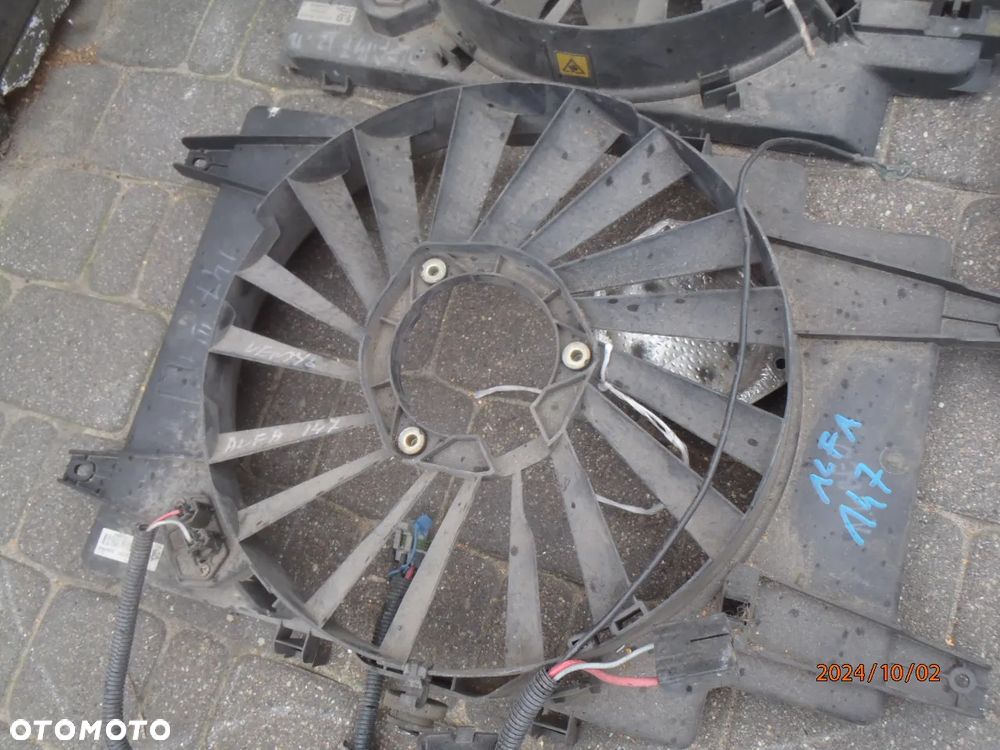 wentylator chłodnicy ramka obudowa alfa romeo lancia kappa dedra thema 147 156 159 155 oryginał jak nowy - 20