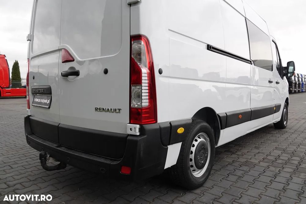 Renault MASTER / CAROSERIE ROATĂ / FUGO / CABINĂ MIXĂ 7 LOCURI / CAROSERIE / DEALER POLONESC / UNIC PROPRIETAR - 14