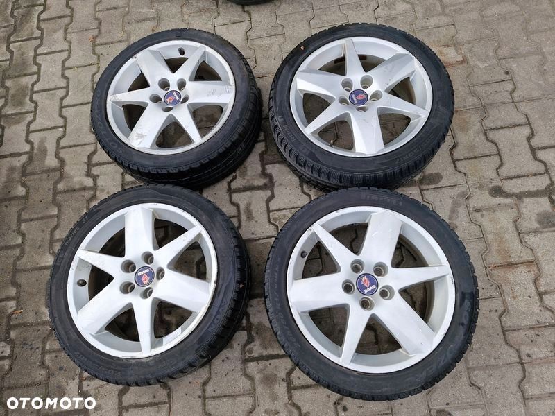 saab 9-3 93 ii 2 felgi aluminiowe alufelgi 17 cali 5x110 et41 12786708 - 1