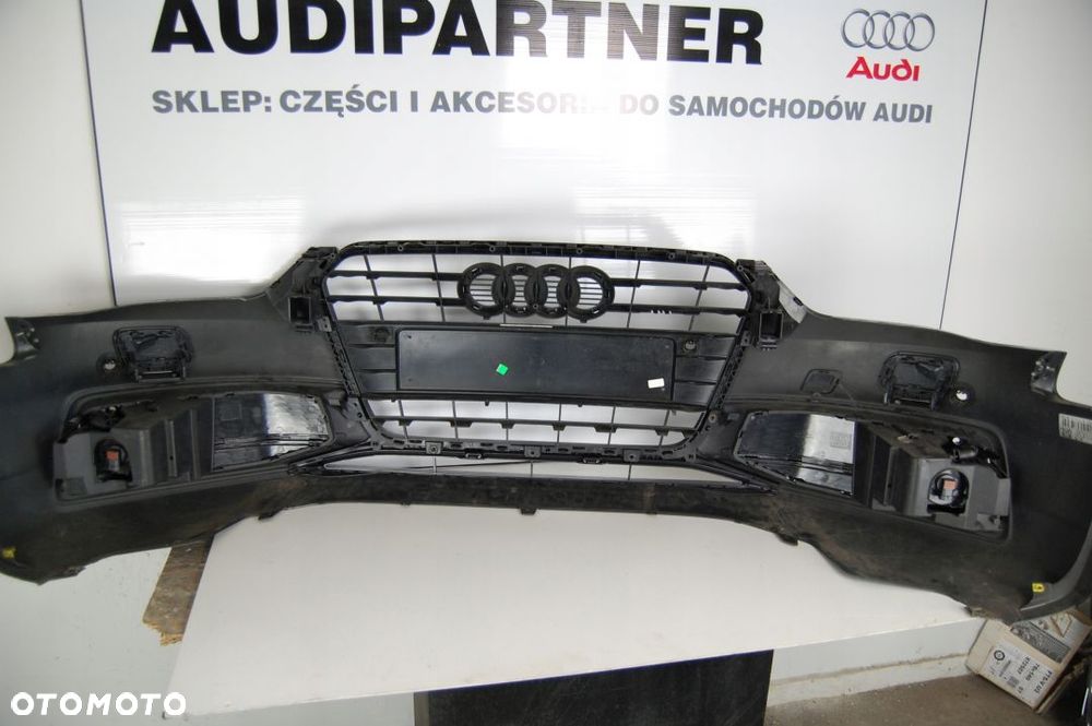ZDERZAK AUDI A4 S-LINE 2012-2016 LIFT 8K B8 BLACK - 6