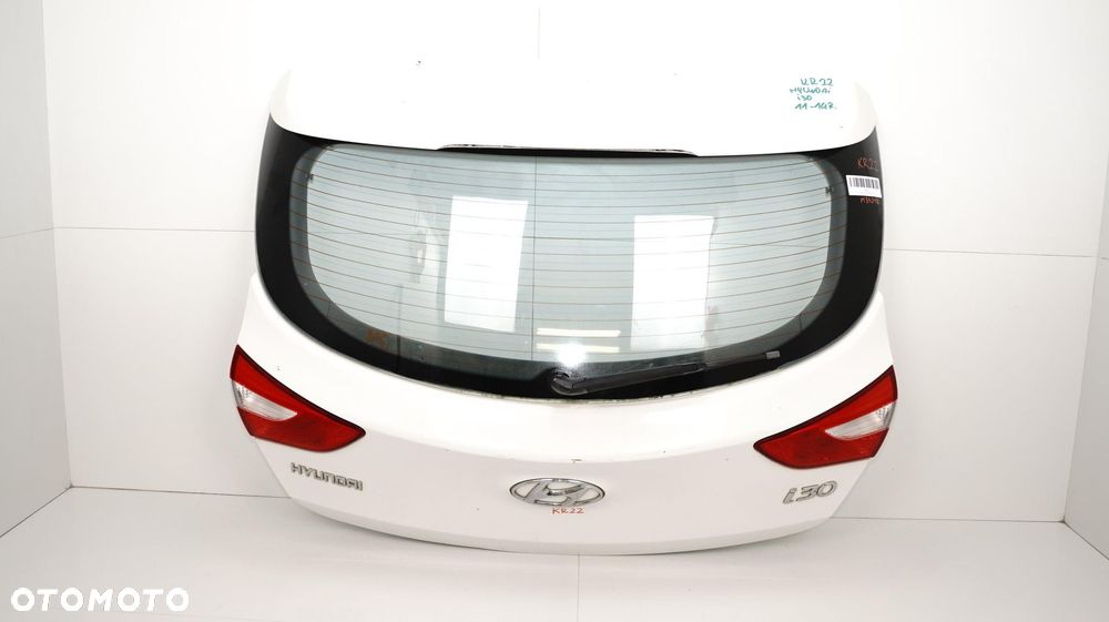 KLAPA BAGAŻNIKA TYŁ HYUNDAI I30 II 11-14R - 1