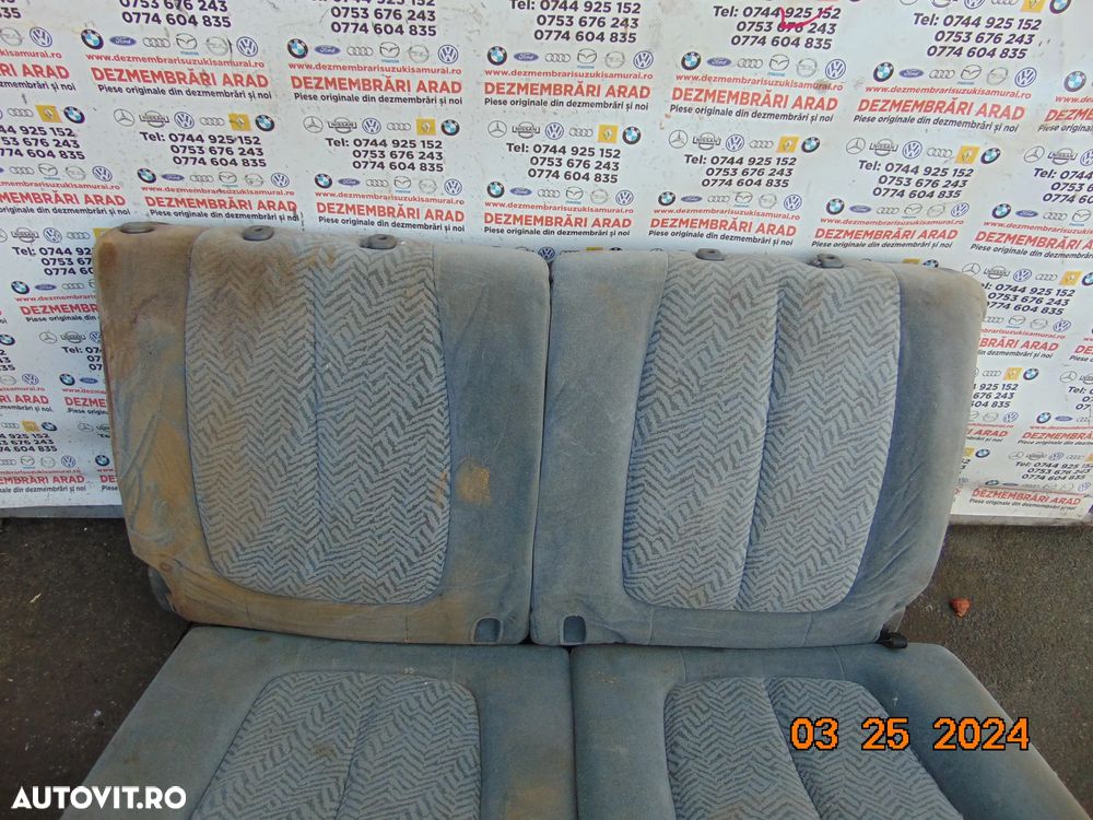 bancheta Spate Suzuki Grand vitara 1998-2005 scaune spate model scurt 3 usi grand vitara 1 banchete - 2
