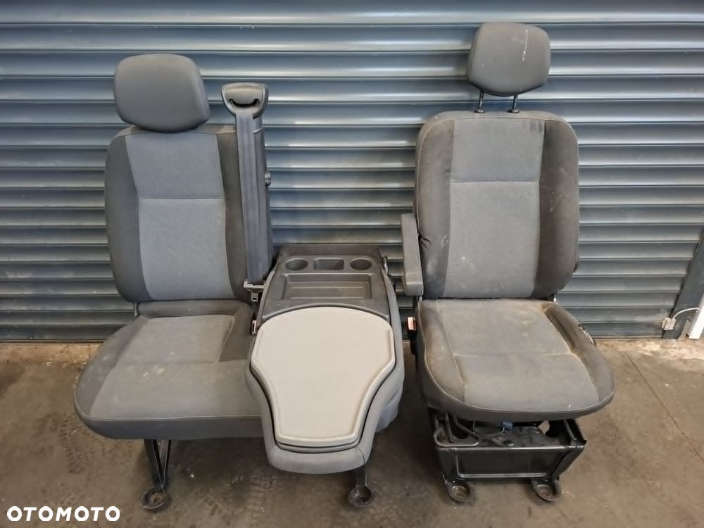 FOTEL LEWY PRAWY PRZEDNI FOTELE KIEROWCY PASAŻERA DWÓJKA RENAULT MASTER III OPEL MOVANO B - 6