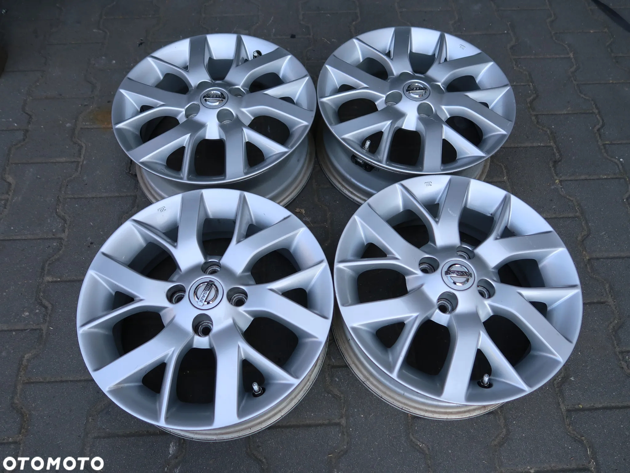 FLEGI ALMINIOWE NISSAM MICRA 15'' CZUJNIKI - 2