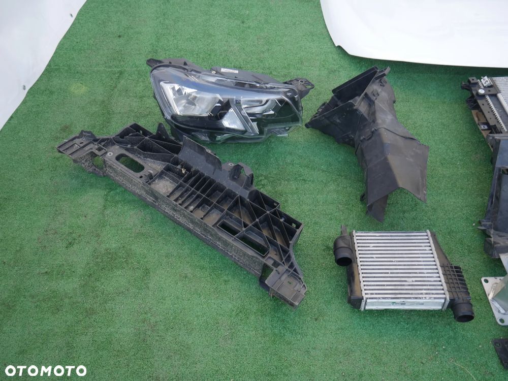 PEUGEOT RIFTER PRZÓD MASKA BŁOTNIKI LAMPY PAS PRZEDNI CHŁODNICE BELKI ZDERZAK - 10