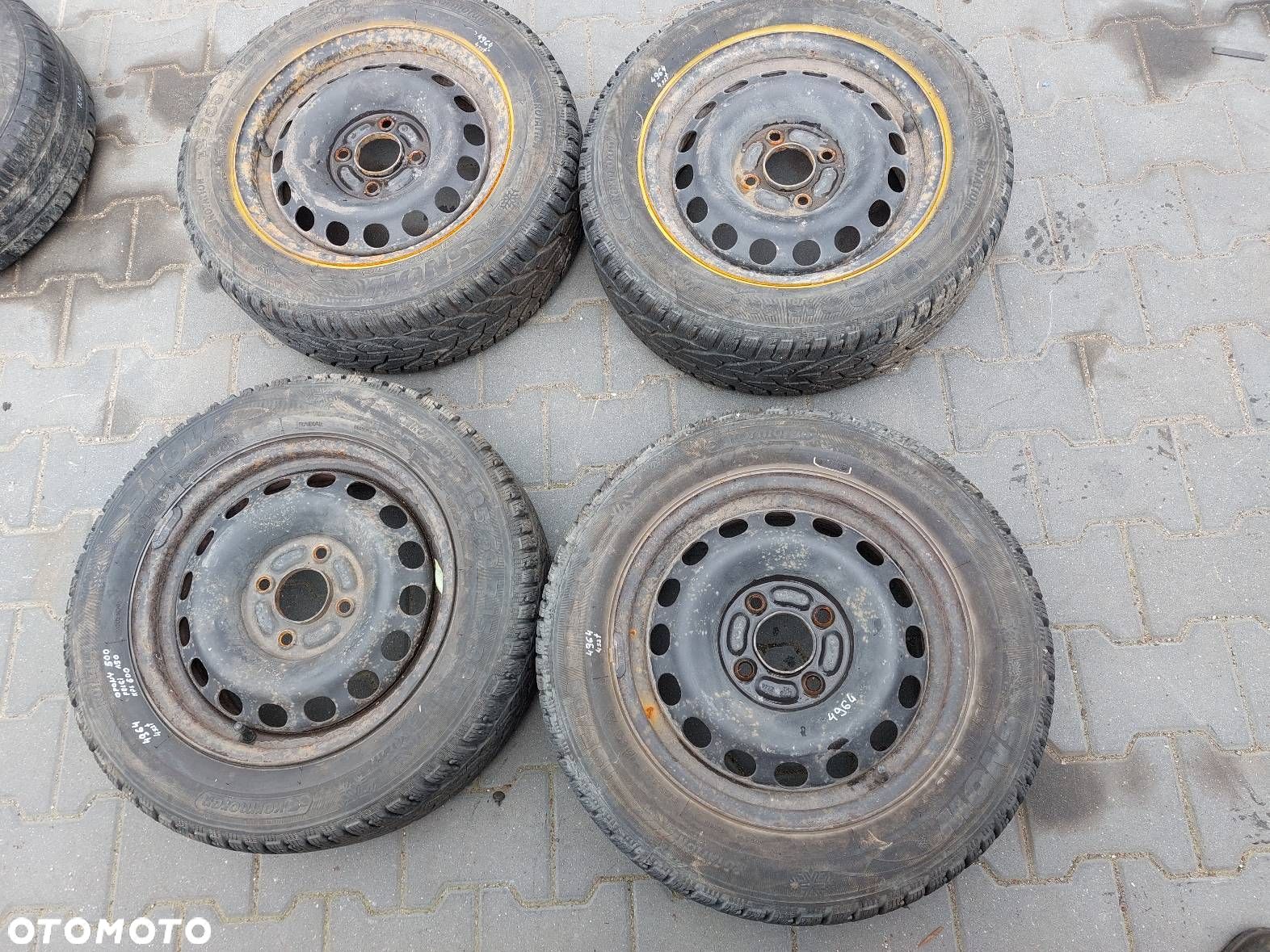 FELGI STALOWE 4 SZT 4x114,3 6Jx15 ET44 FI67,1 MISTUBISHI LANCER GALANT - 1