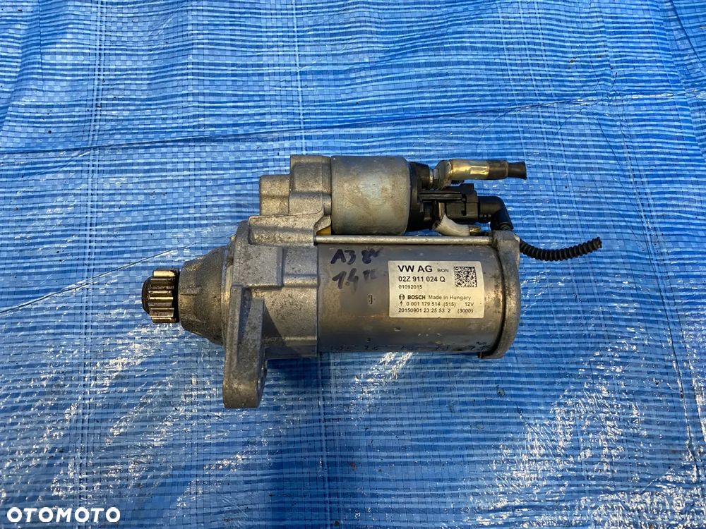 ROZRUSZNIK VW GOLF VII AUDI A3 8V 1.4 TSI TFSI SEAT SKODA 02Z911024Q 0001179514 ORYGINAŁ - 1