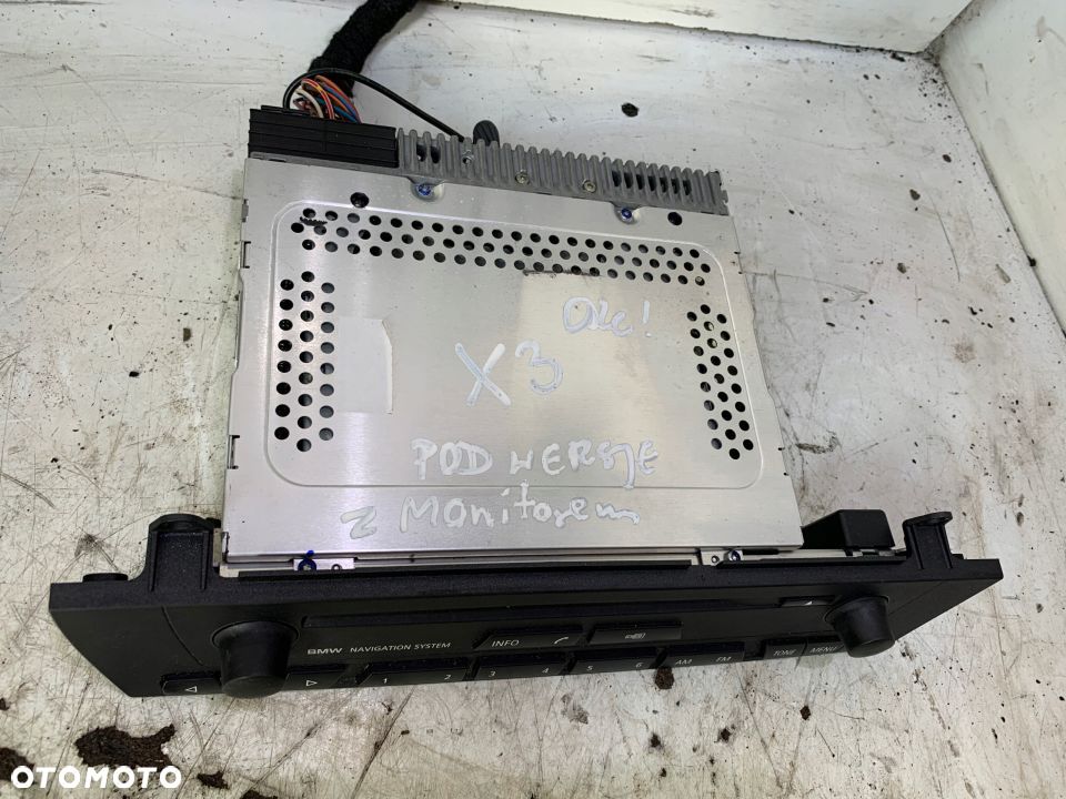 RADIO PANEL CID CD 6939670 BMW E83 X3 SPRAWNE - 2