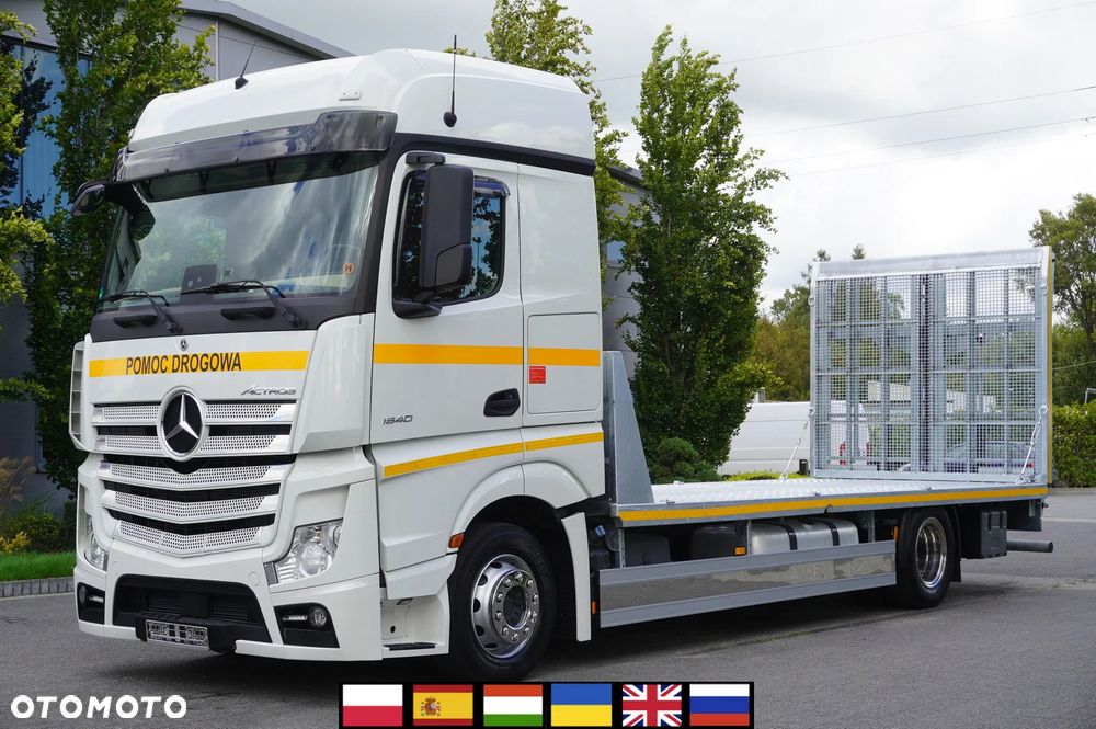 Mercedes-Benz Actros 1840 / NOWA ocynkowana laweta 9,2 m / kab. sypialna - 1