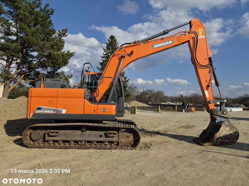 Doosan Doosan DOOSAN DX140 koparka gąsienicowa 13t ton 14,15, 2018 CAT VOLVO, - 3