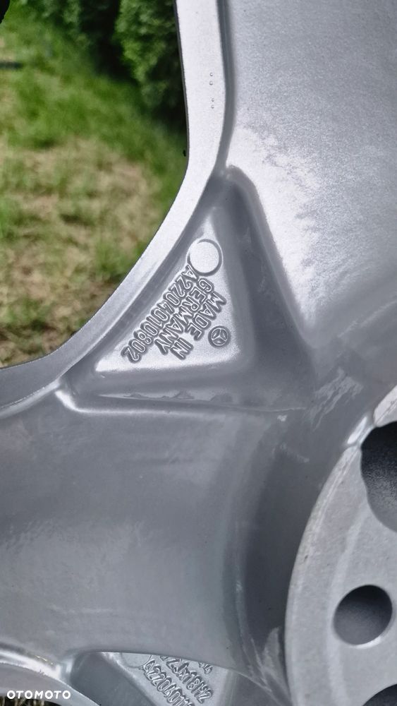 MERCEDES 18 AMG MONOBLOCK CNC MONOBLOK W215 W220 W140 W124 R129 9.5J 8.5J  5X112 FELGI KOŁA ALUMINIOWE - 13