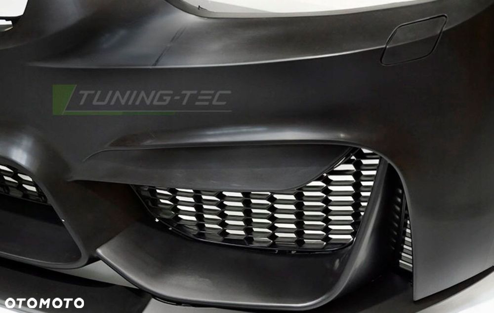 zderzak przod kpl kratki spoiler tuning sport m3look m-pakiet bmw 3 f30 f31 - 3