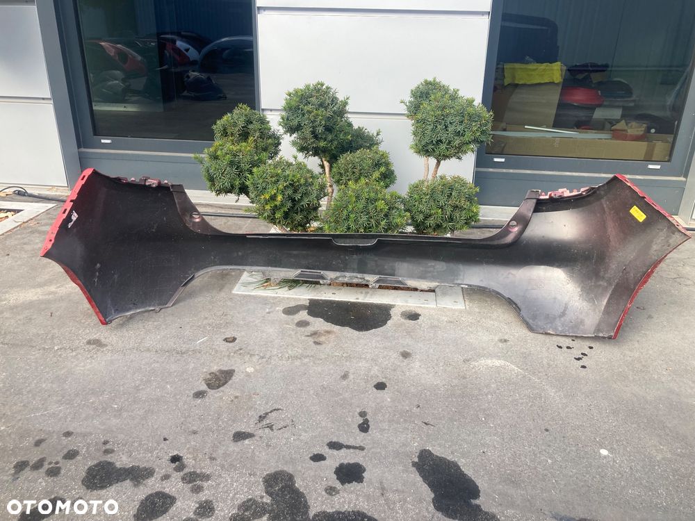 RENAULT CLIO 4 IV Lift ZDERZAK TYLNY tylni tył czerwony Wwa - 5