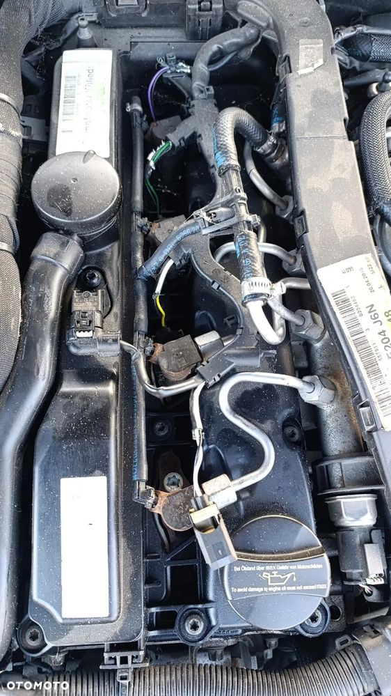 35535 mercedes w204 2010r 2.2 CDI 651.911 170 km na części skrzynia 722646 lakier 197 - 4