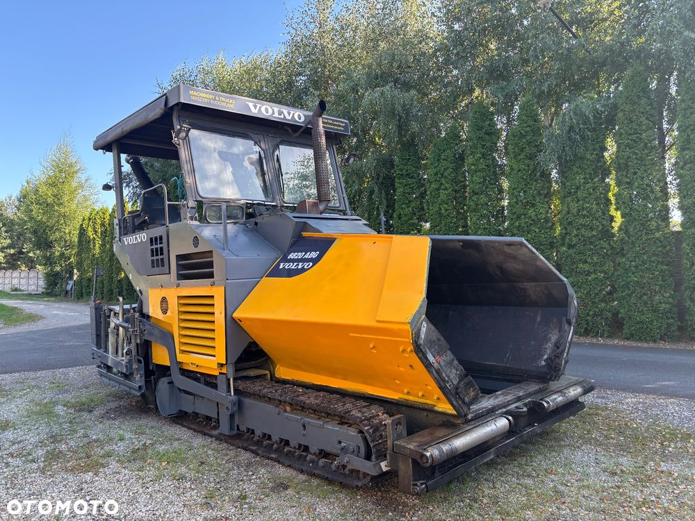Volvo ABG 6820 VOLVO Rozściełacz Asfaltu na gąsienicach 2011rok układarka 2,5-5m elektryczne grzanie Niwelacja, stan bdb import - 1