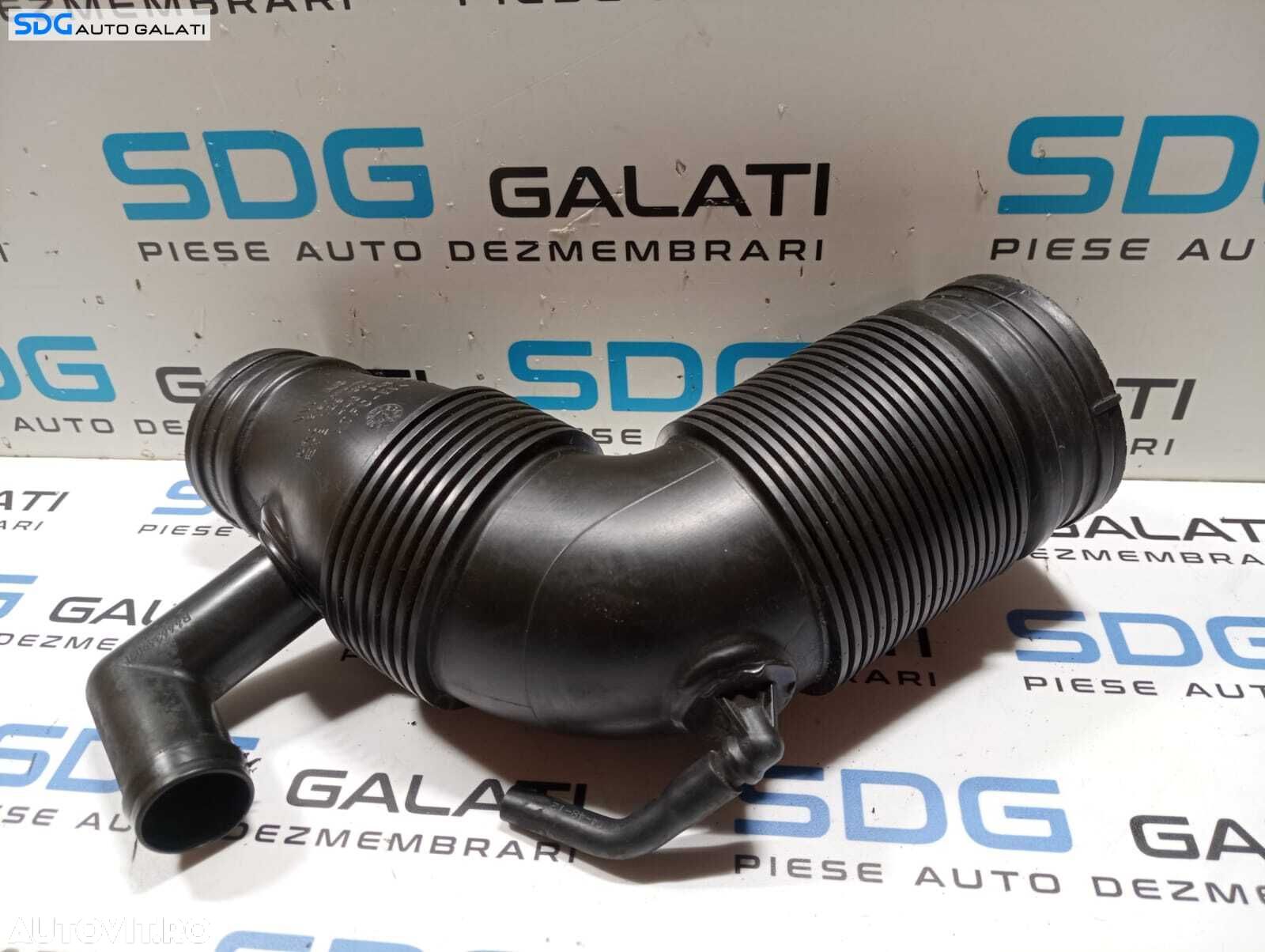 Furtun Conducta Tub Tubulatura Admisie Aer Turbo Turbina Turbosuflanta Skoda Rapid 1.6 TDI CAY 2012 - 2017 Cod 6R0129654 6R0129654C [M4026] - 1