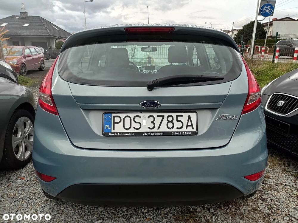 2010 FORD FIESTA MK7 1,25 16V R4 BENZ 82PS 5DRZWI KLIMA ALU SERW PODLPG ZAREJ+OPŁ PL - 5